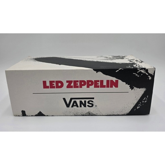 Vans Era Led Zeppelin 50th Anniversary Black Leather Sneakers Men's 11 RARE - Picture 14 of 14